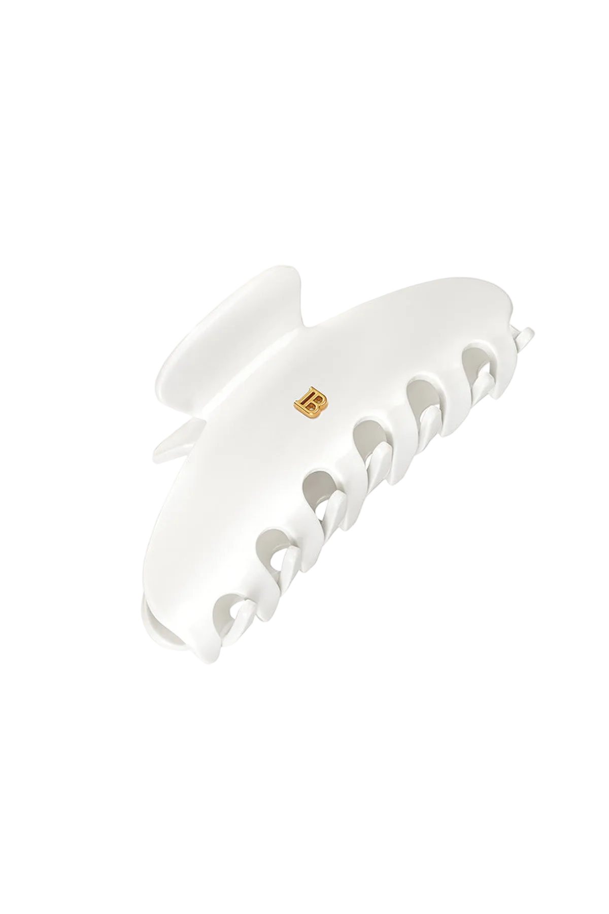 Balmain - Pince A Cheveux Large - White