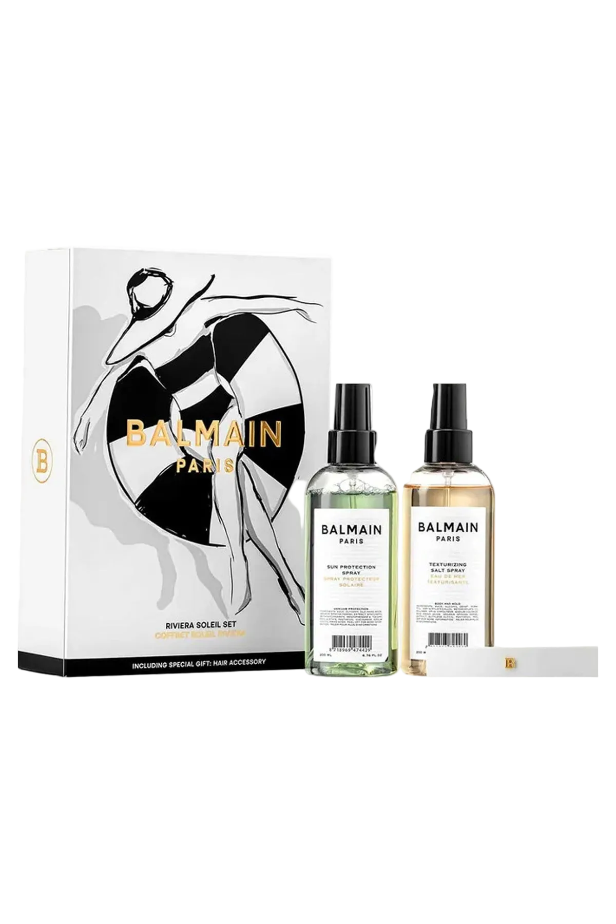 Balmain - Riviera Soleil Set - Sun, Salt, Barette