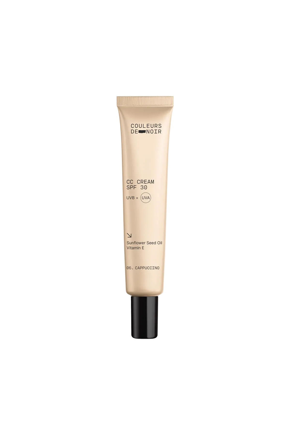 Couleurs de Noir - CC Cream Broad Spectrum SPF30 - 06 Cappuccino