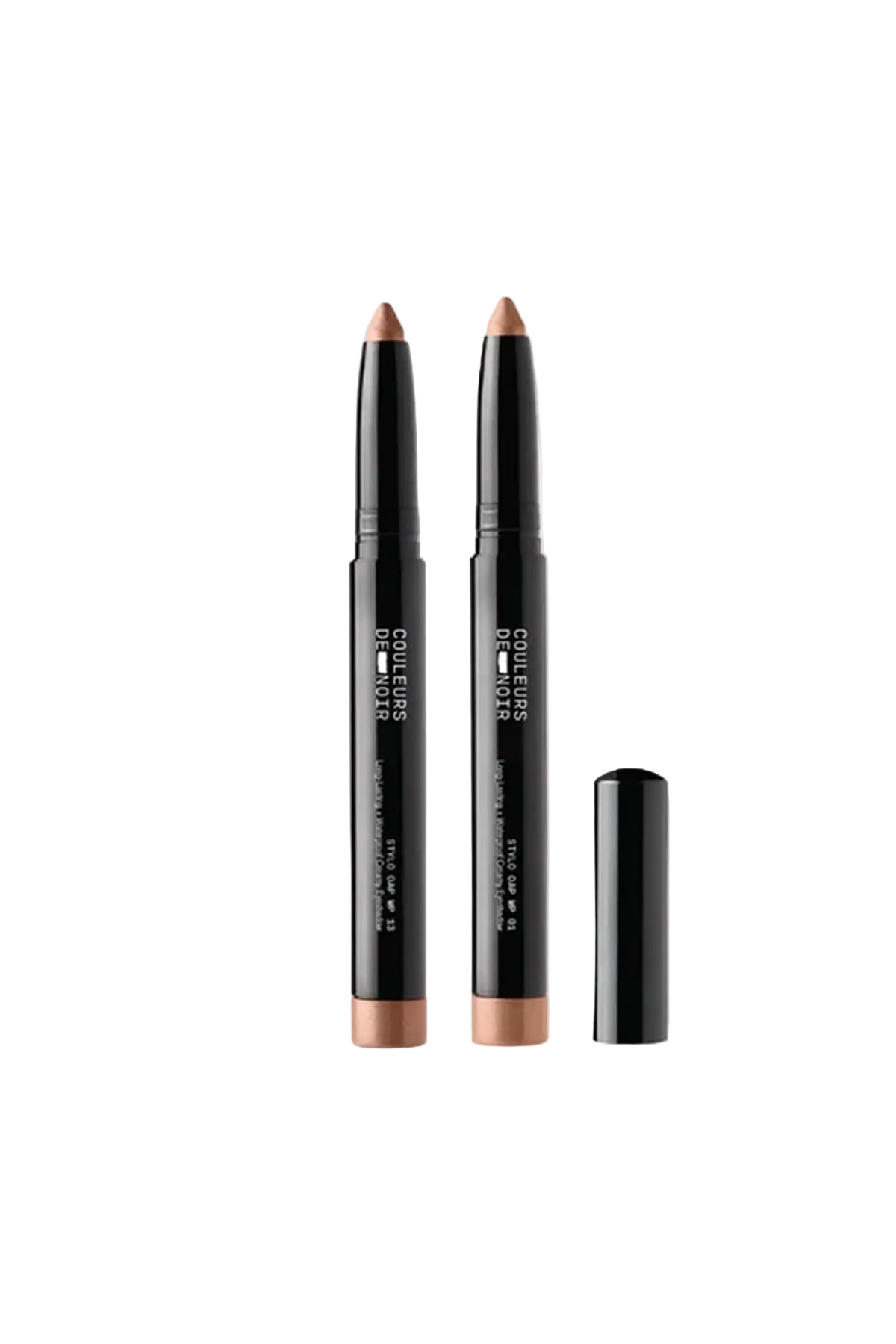 Couleurs de Noir - Eyeshadow Stick Shimmer Duo - Cinnamon Spice