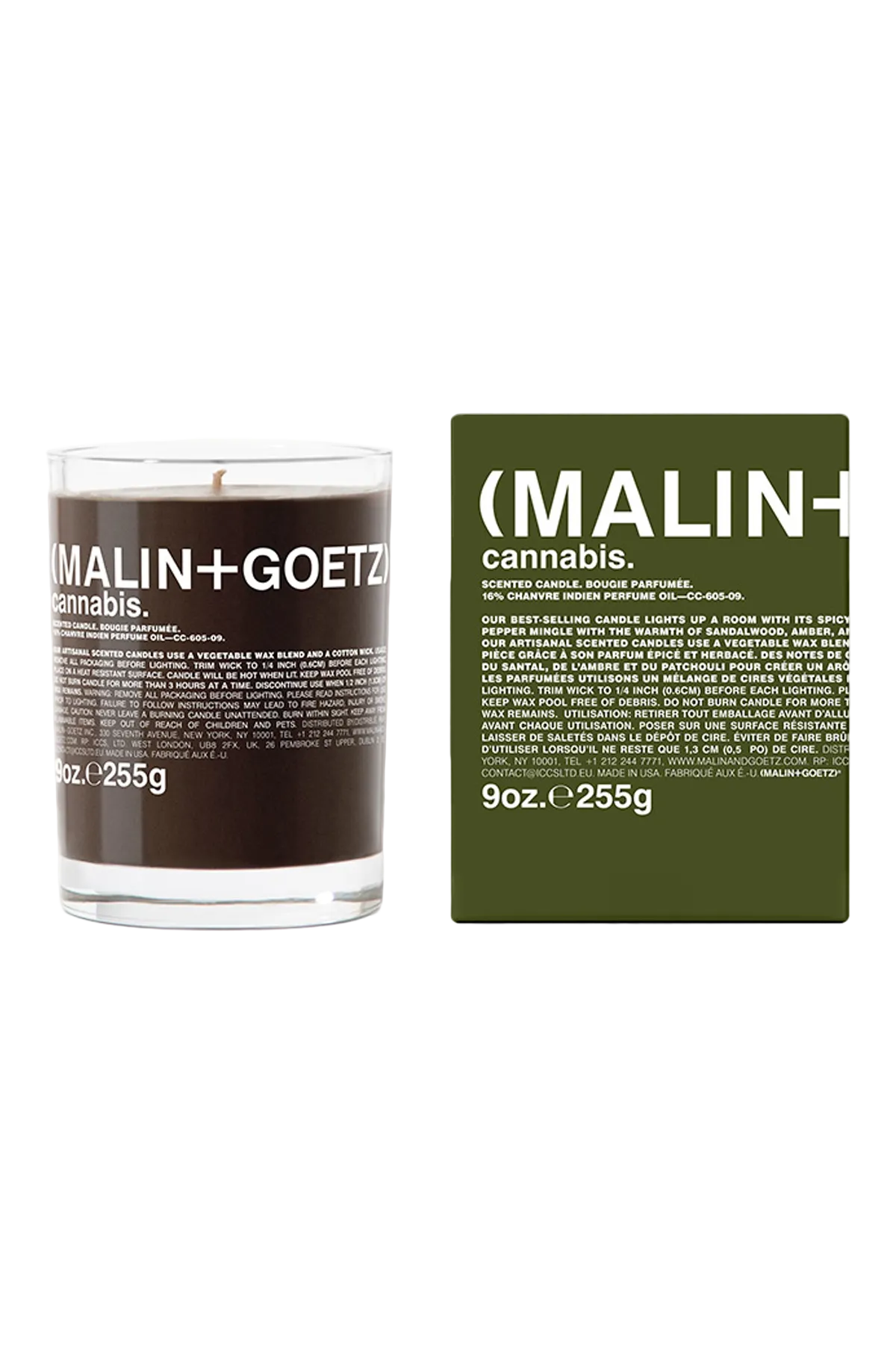 Malin+Goetz – Cannabis Candle 255 g