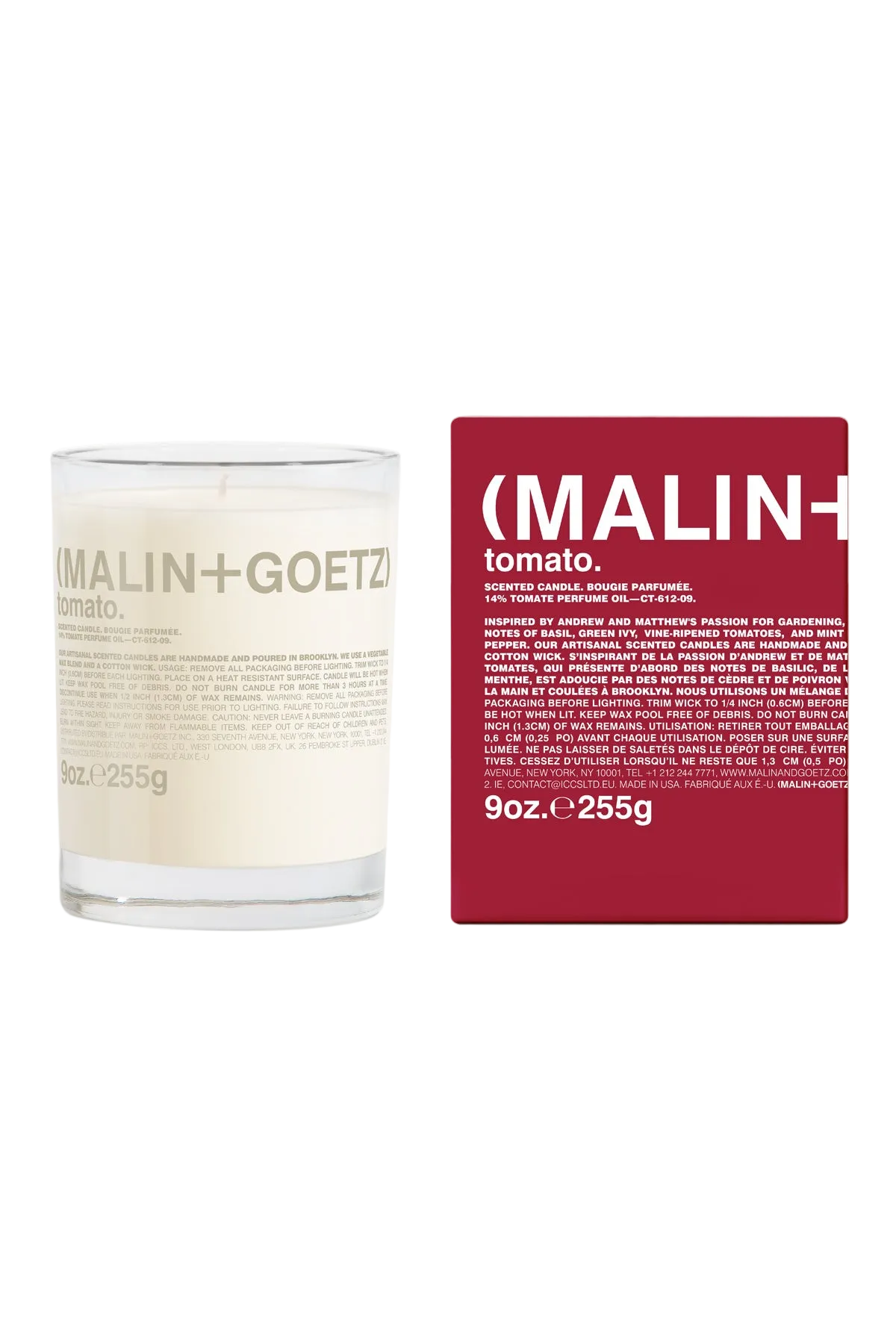 Malin+Goetz - Tomato Candle 255 g
