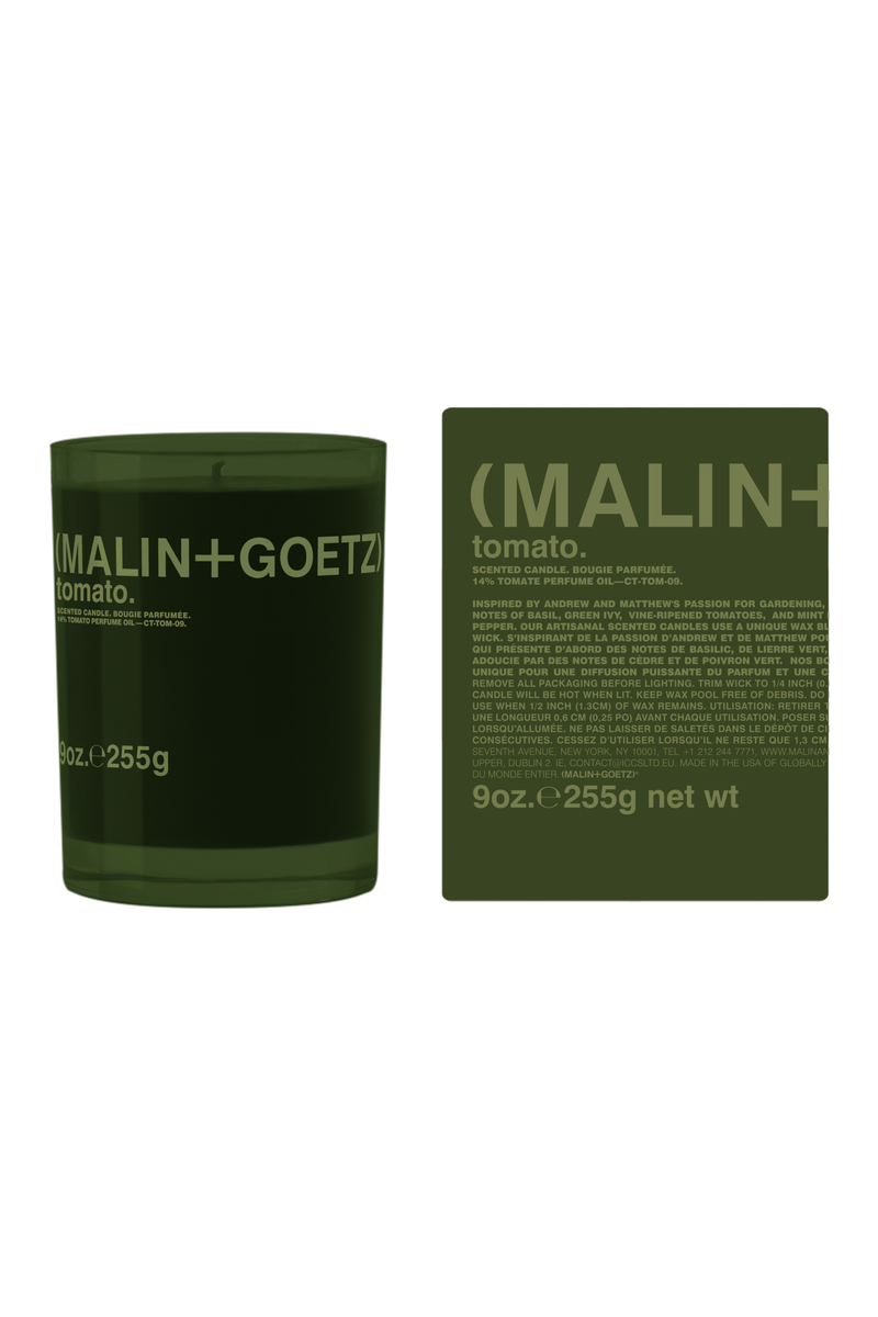 Malin+Goetz - Tomato Candle 255 g - Limited Edition (Green Wax)
