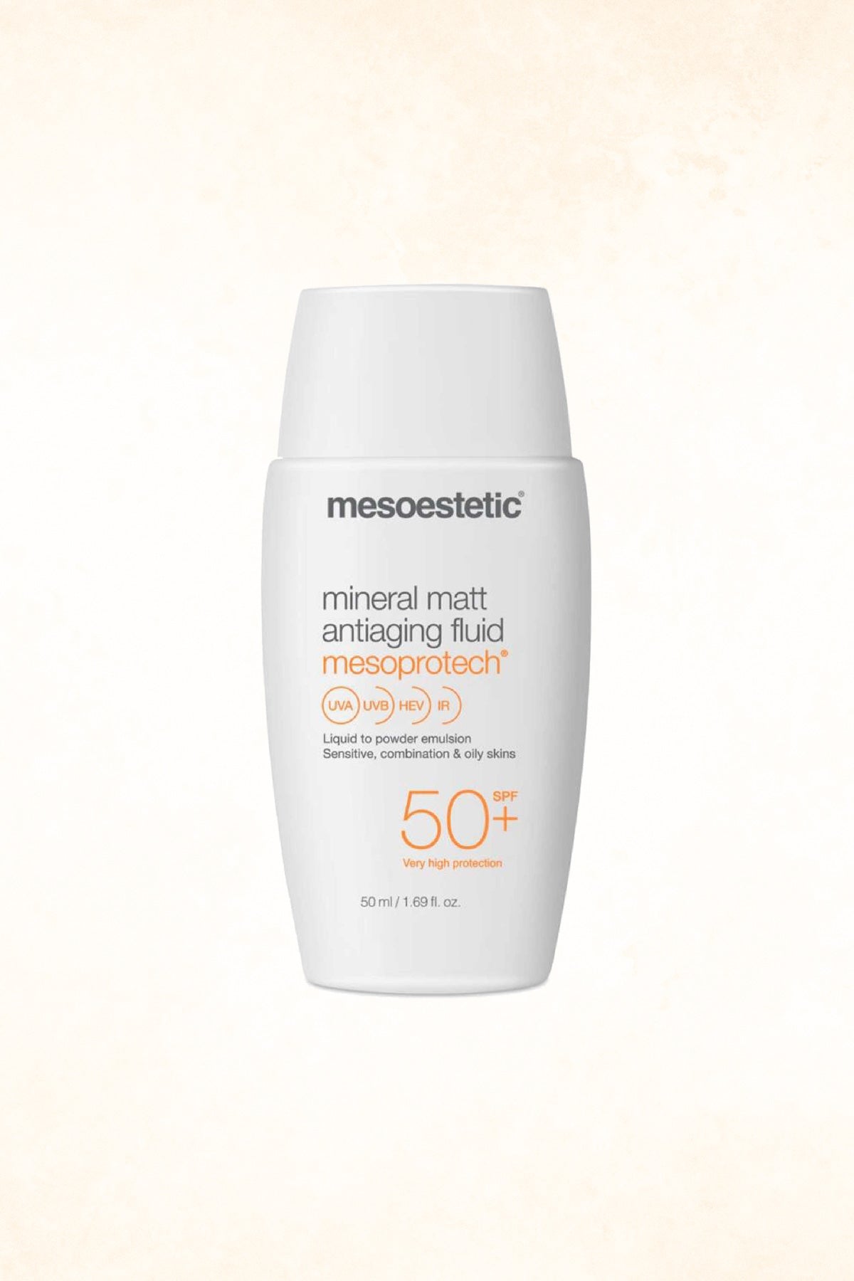Mesoestetic – Mineral Matt Antiaging Fluid 50+SPF