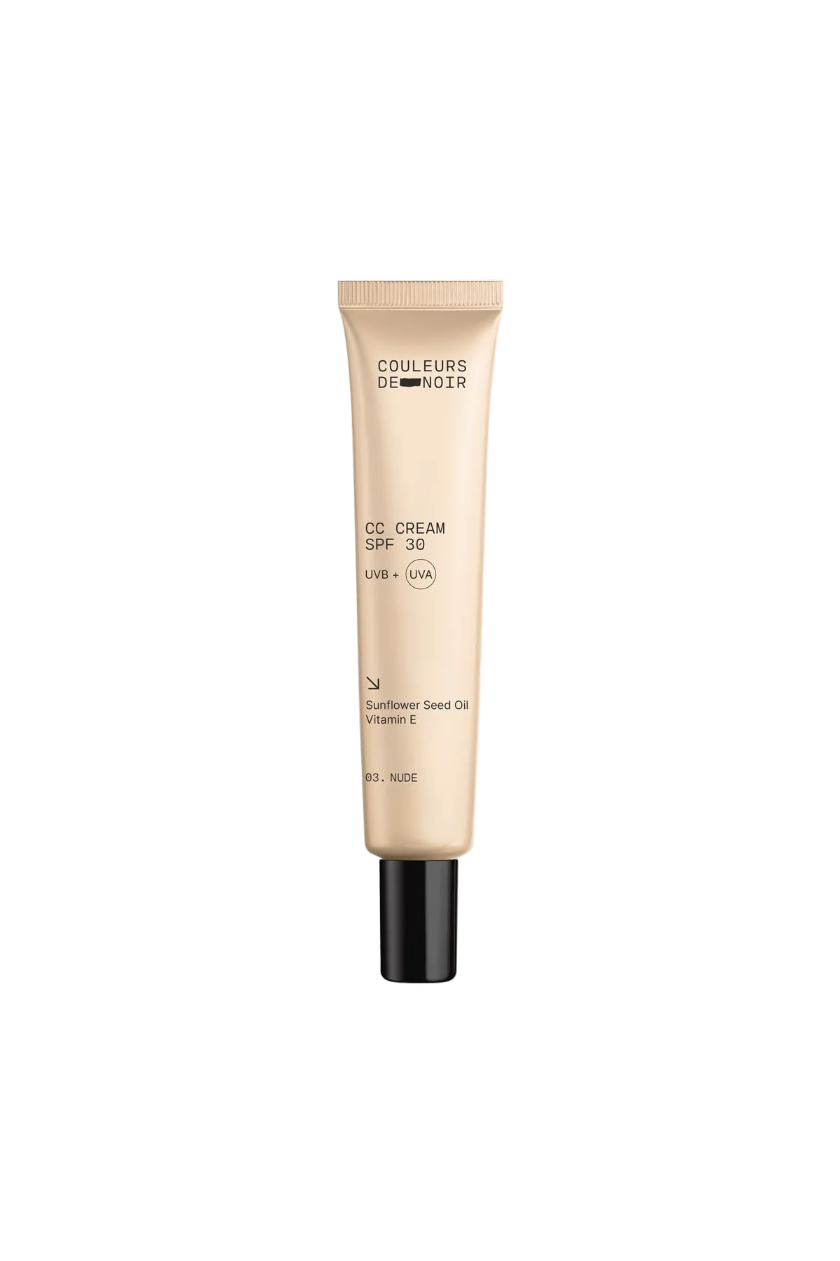 Couleurs de Noir - CC Cream Broad Spectrum SPF30 - 03 Nude