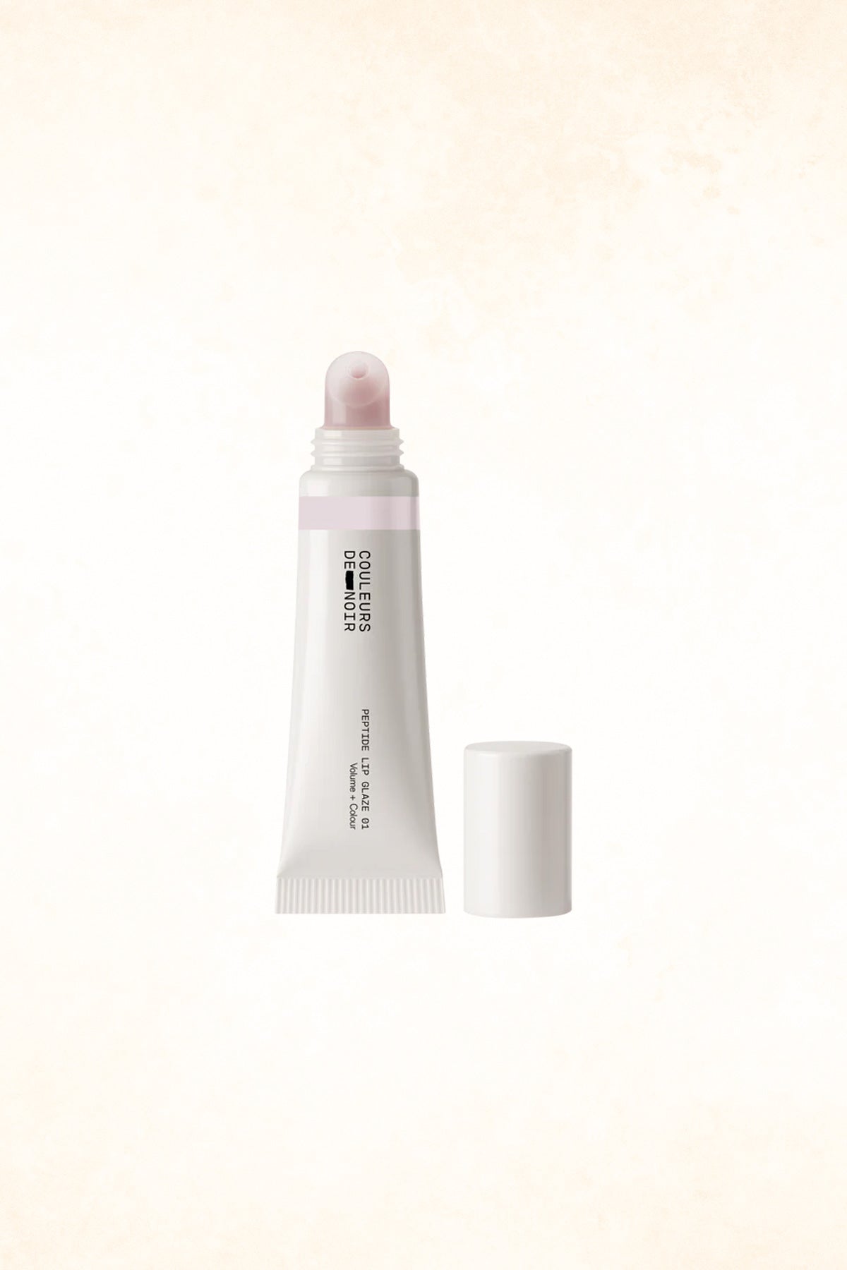 Couleurs de Noir - Peptide Lip Glaze - 01 - Pink Sherbet