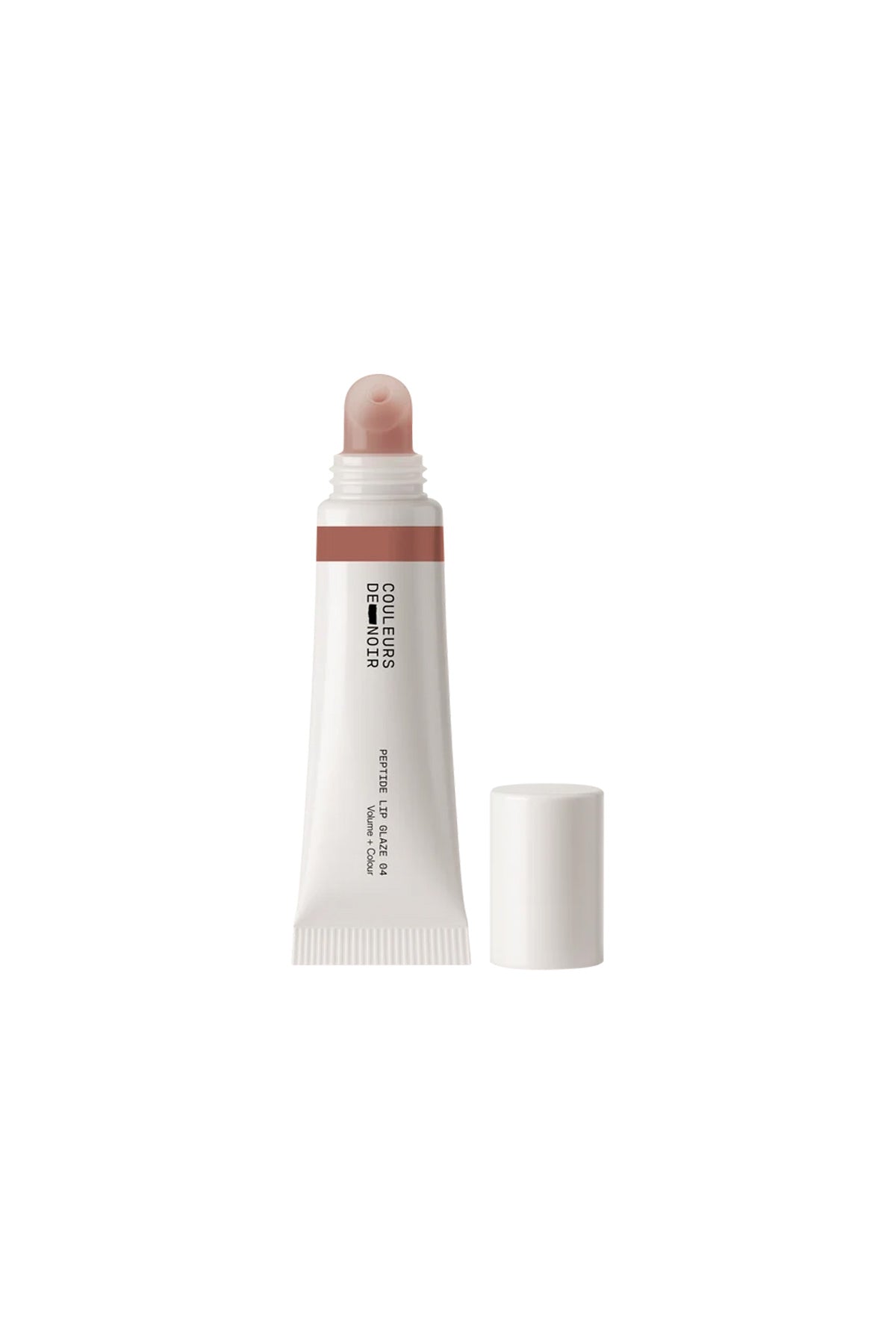 Couleurs de Noir - Peptide Lip Glaze - 04 - Peach Toast