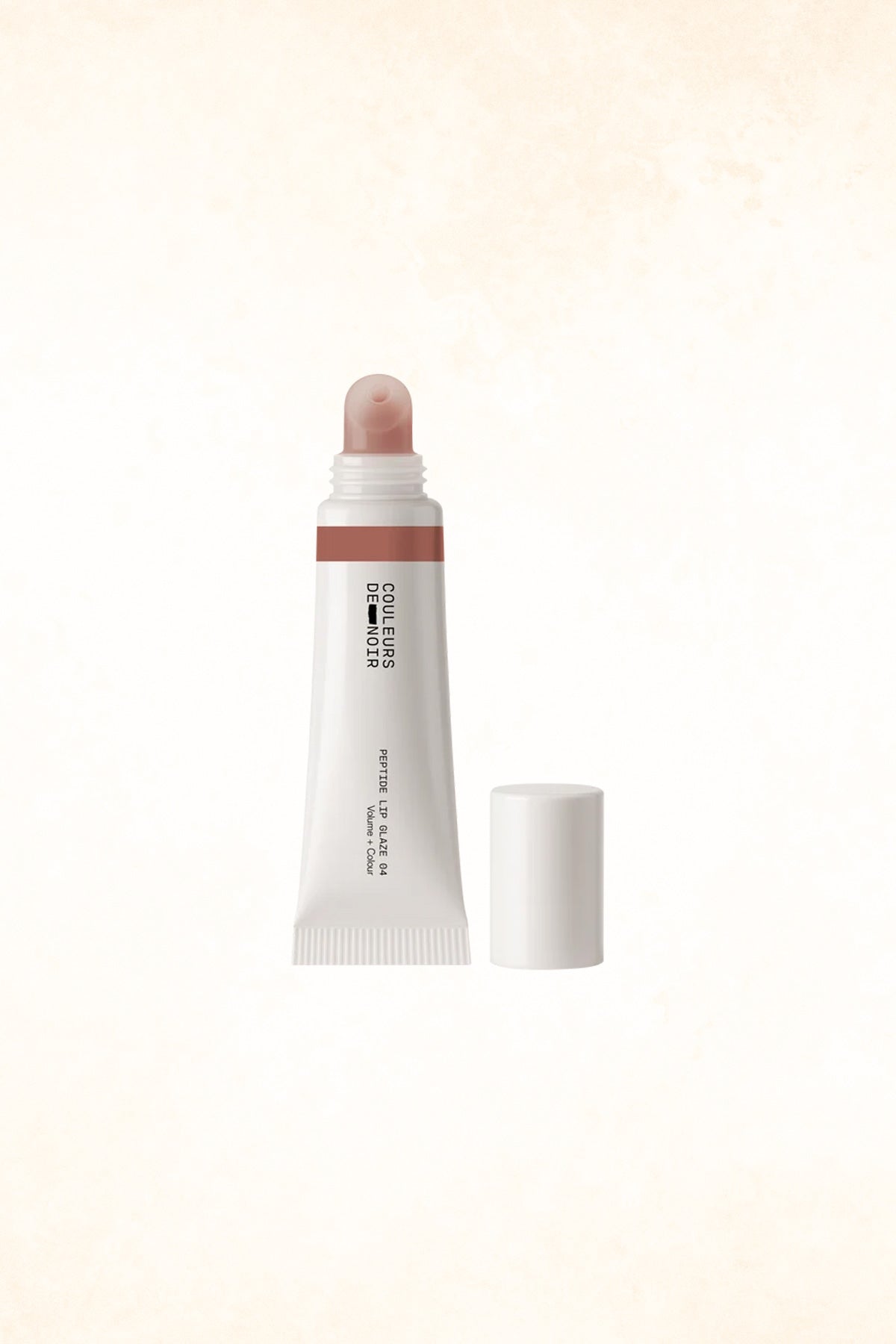 Couleurs de Noir - Peptide Lip Glaze - 04 - Peach Toast