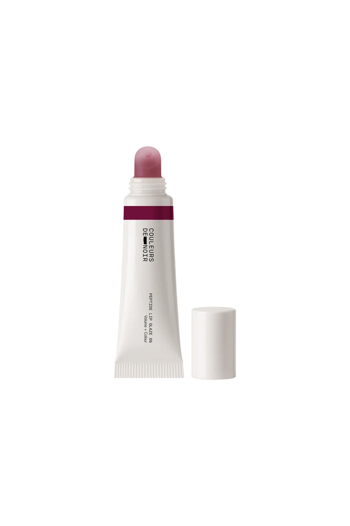Couleurs de Noir - Peptide Lip Glaze - 06 - Velvet Plum