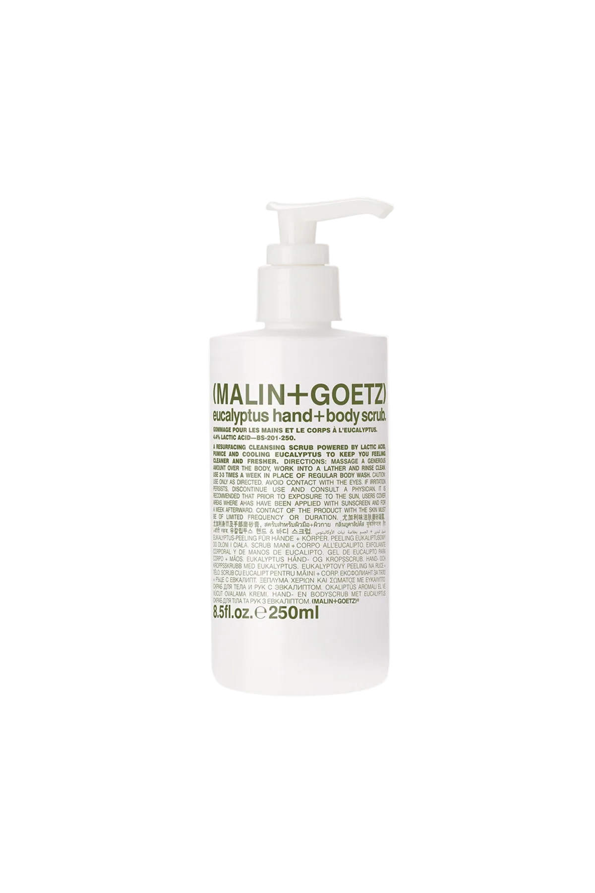 Malin+Goetz – Eucalyptus Hand + Body Scrub 250 ml