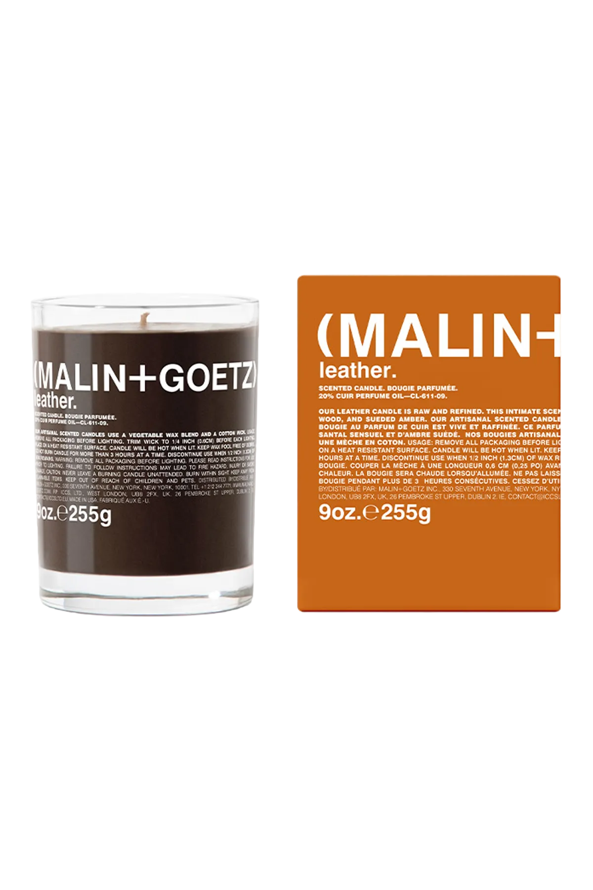 Malin+Goetz - Leather Candle 255 g