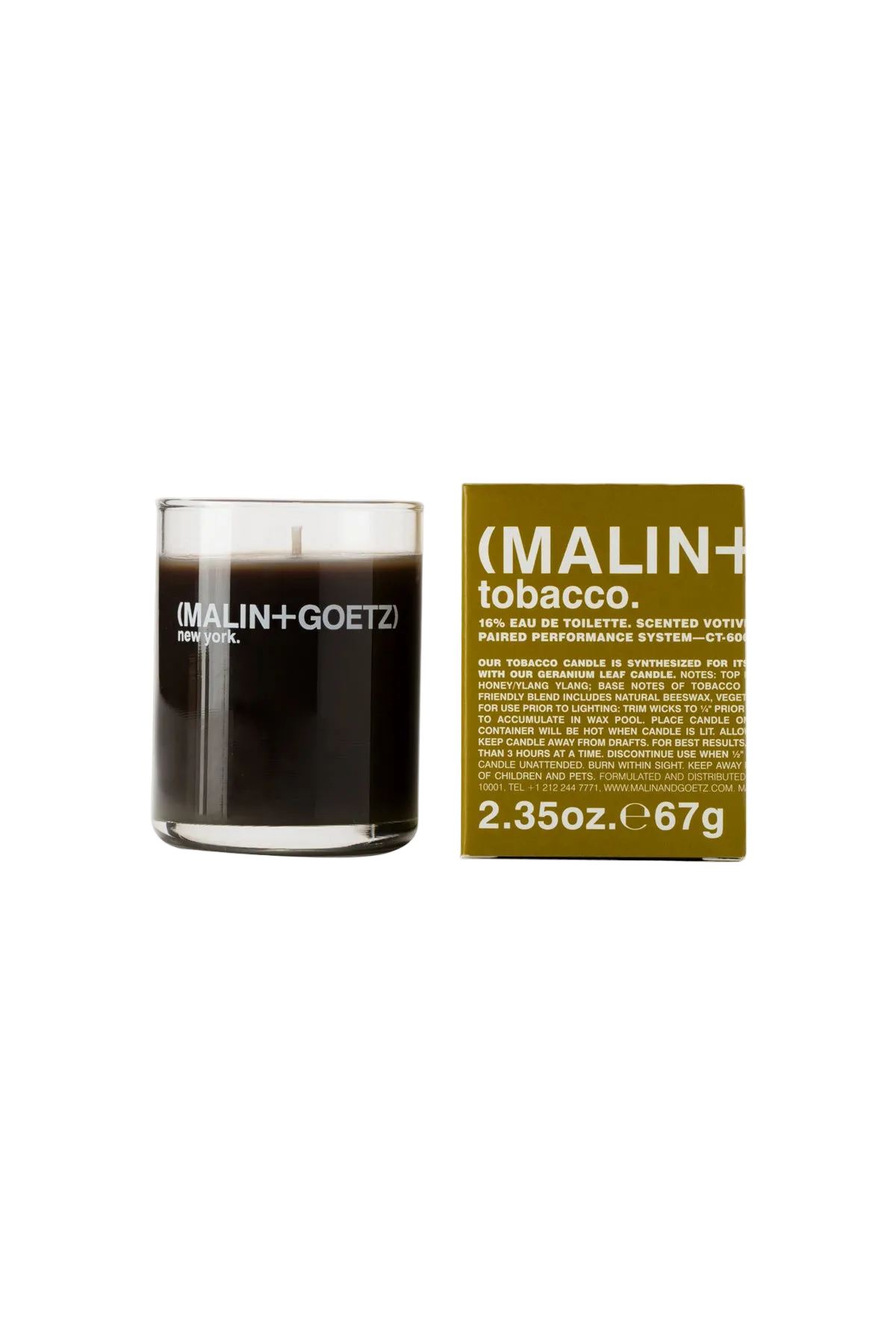 Malin+Goetz – Tobacco Votive Candle 2.35 oz / 67 g